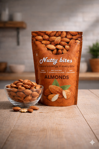 Nutty Bites- Almonds 250gm