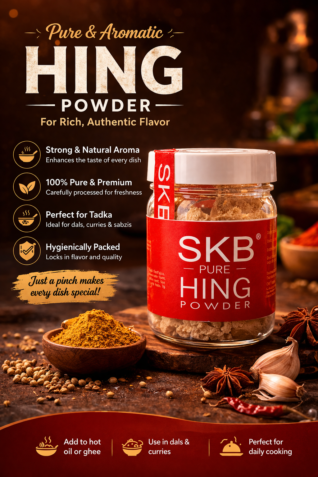 SKB Hing Powder (50gm)